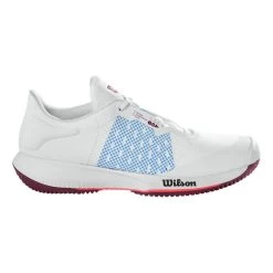 Wilson Kaos Swift White Chambray Blue/Fig Women's Tennis Shoes