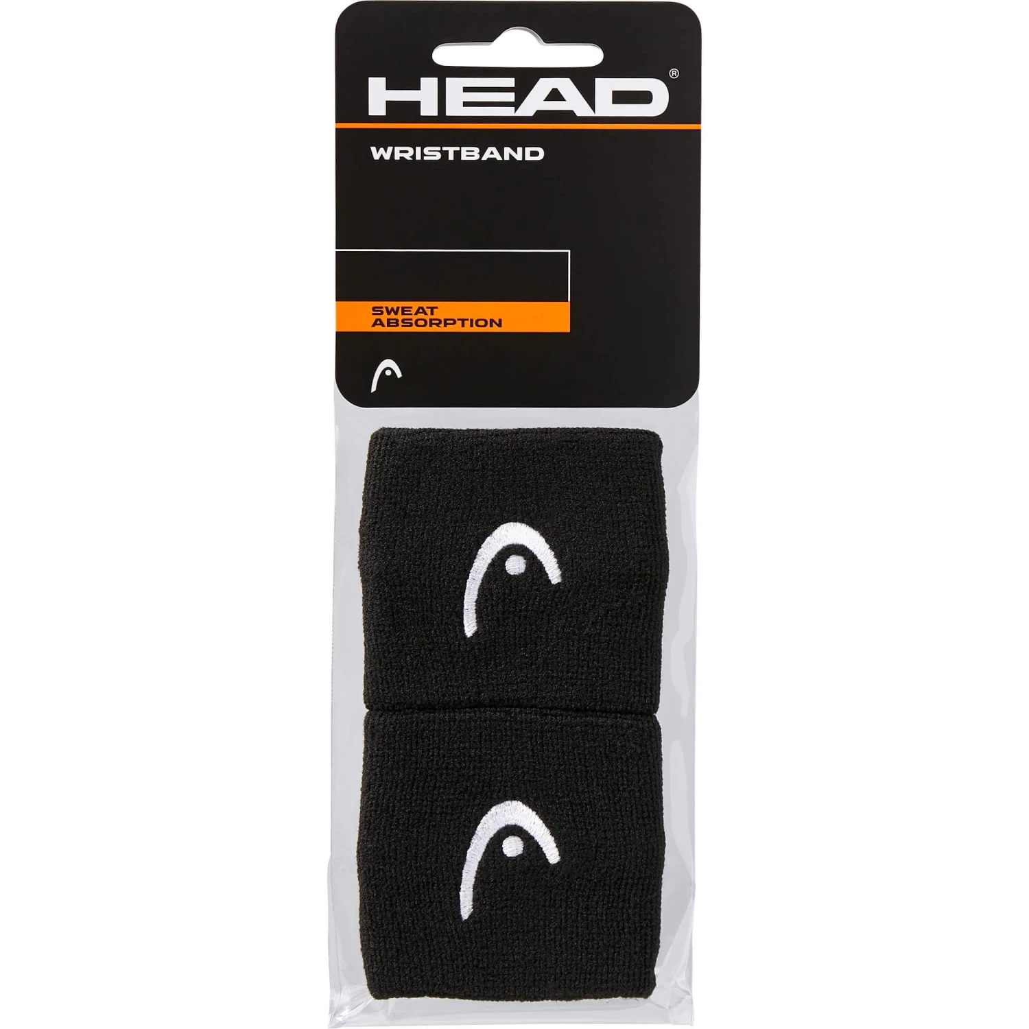 Head Black 2.5" Wristband (Pair) 1 Head Black 2.5" Wristband (Pair)