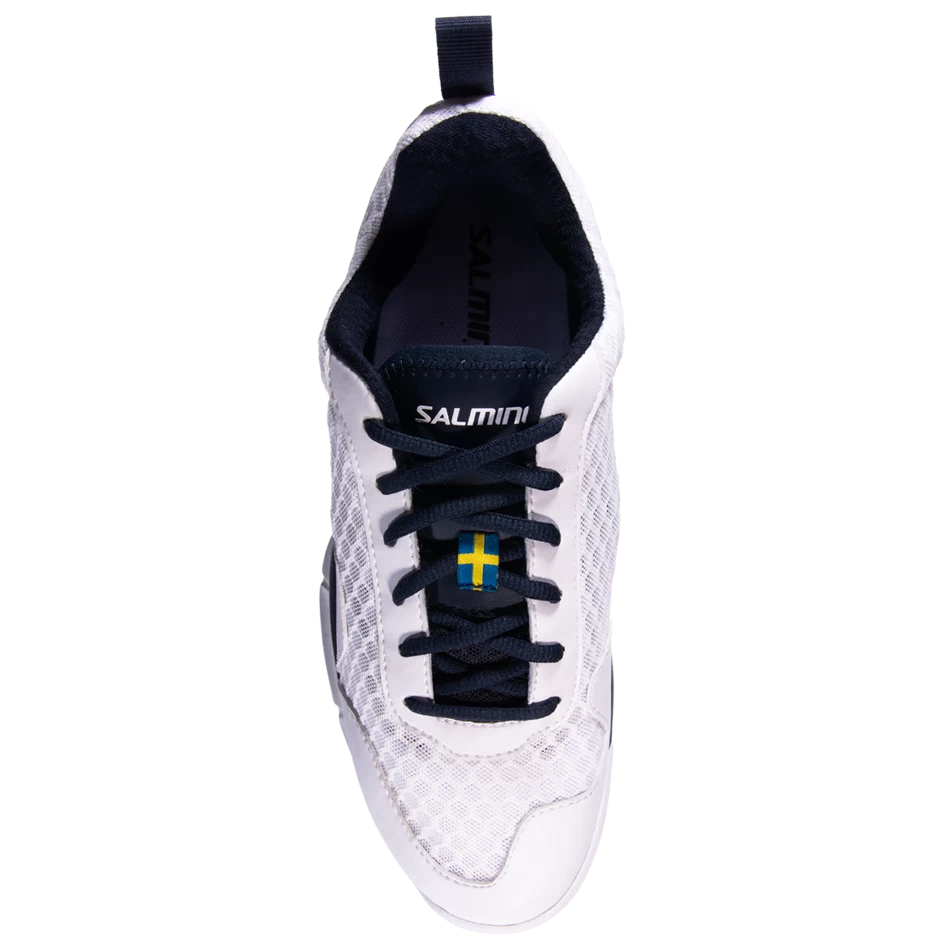 Salming Viper SL Men's White & Navy Indoor Court Shoes 5 Salming Viper SL Men's White & Navy Indoor Court Shoes - Image 5