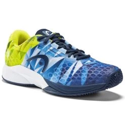 HEAD Revolt Pro 3.0 Dark Blue/Yellow Clay Court Tennis Shoes