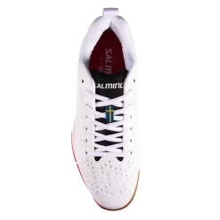 Salming Eagle Men's White & Red Indoor Court Shoes -Ball Sports Store 6 10ffd9b6 3835 4784 af94 c7129154ccdd