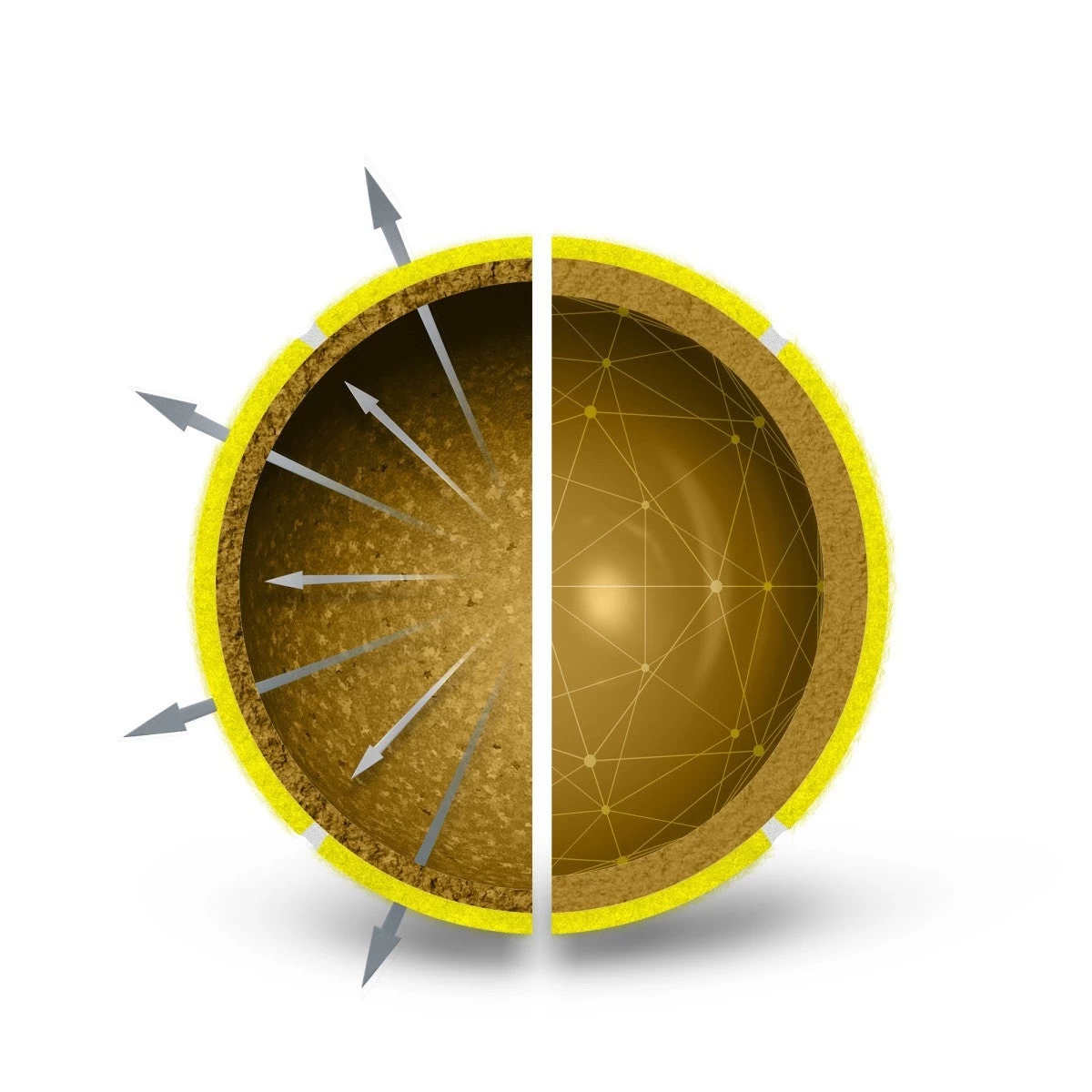 Wilson Triniti Tennis Balls 3-Pack 3 Wilson Triniti Tennis Balls 3-Pack - Image 3