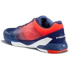 Head Revolt Pro 2.5 Blue Flame/Orange Men's Tennis Shoes -Ball Sports Store HEAD Revolt 2.5 Blue Flame Orange Mens Tennis Shoes Medial Side 40434.1516485118.1280.1280