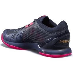 Head Sprint Pro 3.0 Dress Blue/Neon Pink Women's Tennis Shoes -Ball Sports Store SPRINTPRO2