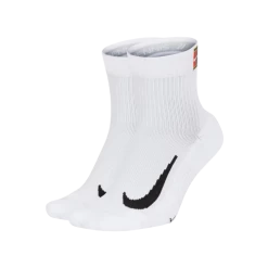 NikeCourt Multiplier Max White Tennis Ankle Socks