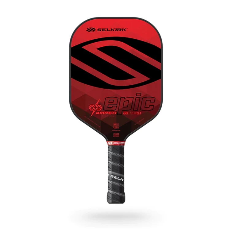 Selkirk Amped Epic Selkirk Red Pickleball Paddle 1 Selkirk Amped Epic Selkirk Red Pickleball Paddle