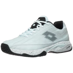Lotto Mirage 300 SPD Men's White, Black, & Vapor Grey Tennis Shoes