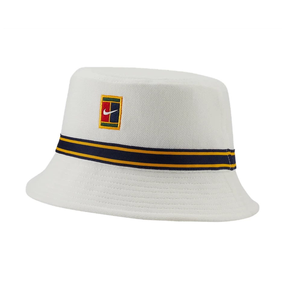 NikeCourt Heritage White Bucket Hat 1 NikeCourt Heritage White Bucket Hat
