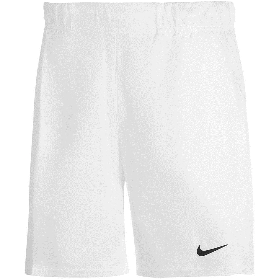 NikeCourt Dri-Fit Victory 9" Men's White Tennis Shorts 1 NikeCourt Dri-Fit Victory 9" Men's White Tennis Shorts