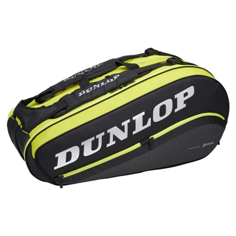 Dunlop 2022 SX-Performance 8 Racquet Black/Yellow Tennis Bag 1 Dunlop 2022 SX-Performance 8 Racquet Black/Yellow Tennis Bag