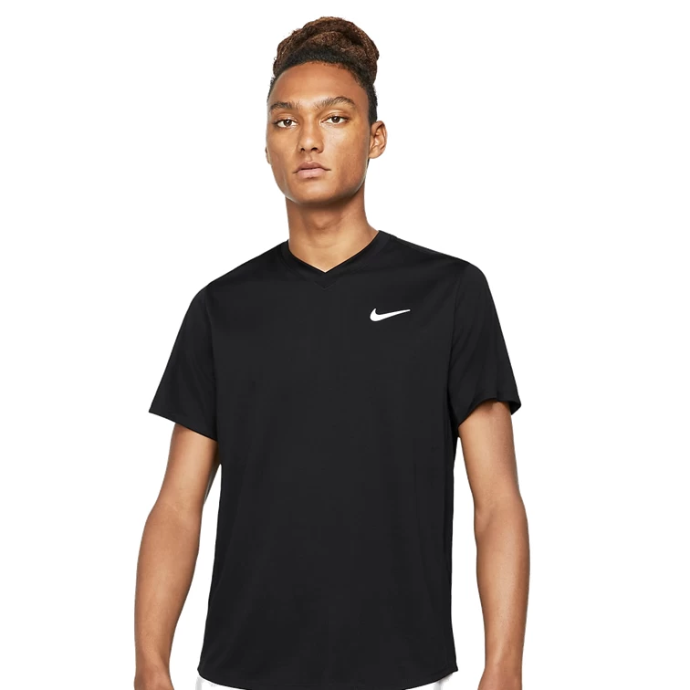 NikeCourt Dri-Fit Victory Men's Black Tennis Top 1 NikeCourt Dri-Fit Victory Men's Black Tennis Top
