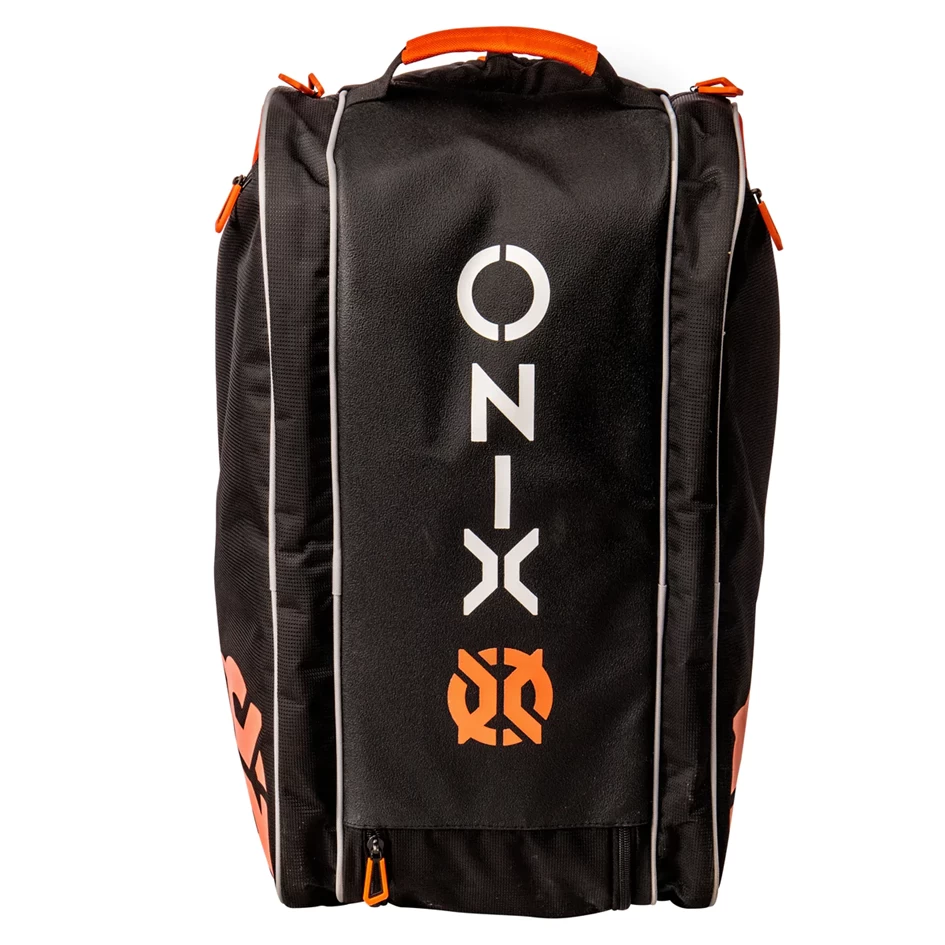 Onix Pro Team Black & Orange Pickleball Paddle Bag 2 Onix Pro Team Black & Orange Pickleball Paddle Bag - Image 2