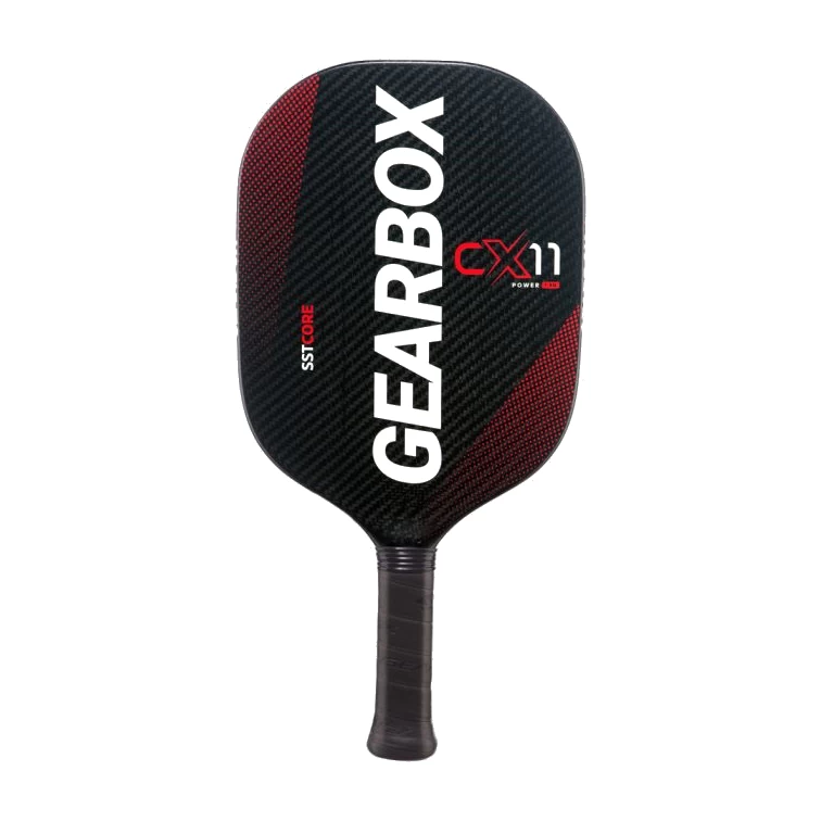Gearbox CX11Q Power Red 7.8oz Pickleball Paddle 2 Gearbox CX11Q Power Red 7.8oz Pickleball Paddle - Image 2