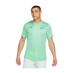 Nike Rafa Challenger Green Glow/Thunder Blue Men's Shirt -Ball Sports Store Slide2 7eb9bc95 4b9f 45a4 8815 34fd68eb4445