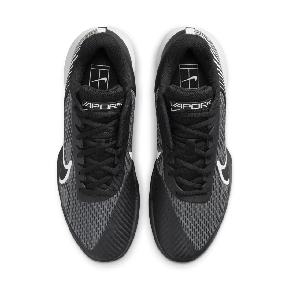 Nike Air Zoom Vapor Pro 2 Hard Court Black & White Men's Tennis Shoes 3 Nike Air Zoom Vapor Pro 2 Hard Court Black & White Men's Tennis Shoes - Image 3