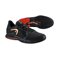 Head 2023 Sprint Pro 3.5 SF Men's Black And Orange Tennis Shoes -Ball Sports Store Slide3 83e55ebb da70 4ea7 969b ee73721226f4