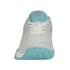 K-Swiss Hypercourt Express 2 Brilliant White, Angel Blue, And Sheer Lilac Women's Tennis Shoes -Ball Sports Store Slide3 bfab4ebc 4ca3 4e84 a6a4 88a11979b74a
