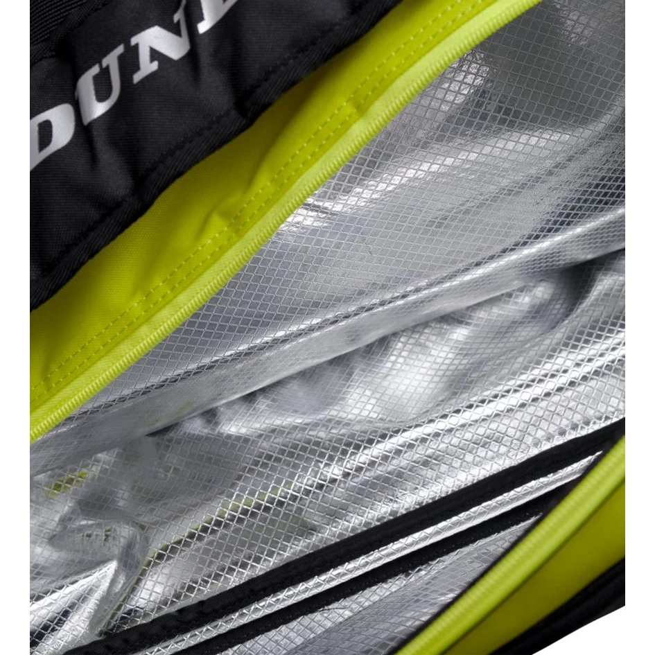 Dunlop 2022 SX-Performance 12 Racquet Black/Yellow Tennis Bag 3 Dunlop 2022 SX-Performance 12 Racquet Black/Yellow Tennis Bag - Image 3