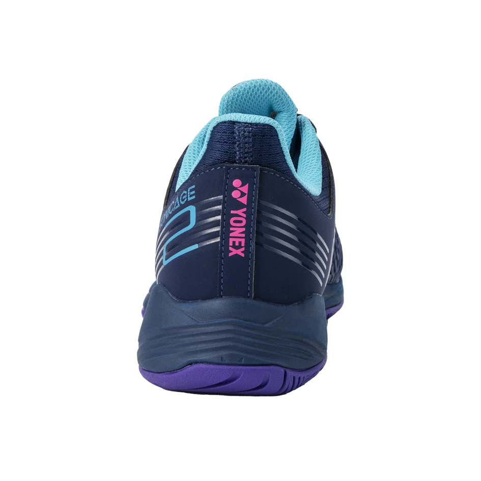 Yonex Power Cushion Sonicage 2 Navy Blue/Purple Women's Tennis Shoes 6 Yonex Power Cushion Sonicage 2 Navy Blue/Purple Women's Tennis Shoes - Image 6