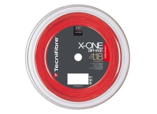 Tecnifibre X-ONE Biphase 18 Squash String Reel 1 Tecnifibre X-ONE Biphase 18 Squash String Reel
