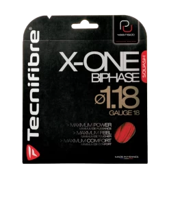 Tecnifibre X-ONE Biphase 18 Squash String Set