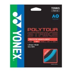 Yonex Poly Tour Strike 17g Blue Tennis String Set