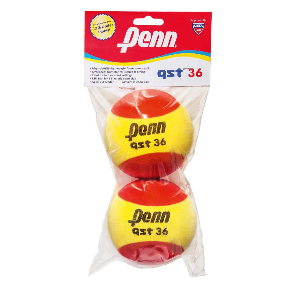 Penn QST 36 Foam Tennis Balls 2-pack 1 Penn QST 36 Foam Tennis Balls 2-pack