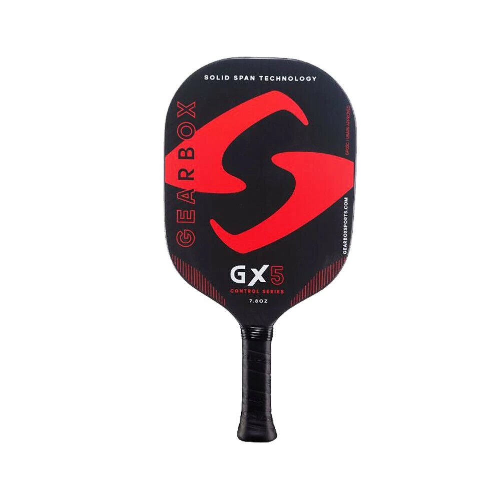 Gearbox GX5 Control Red Pickleball Paddle 1 Gearbox GX5 Control Red Pickleball Paddle