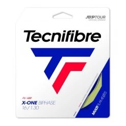 Tecnifibre X-ONE BIPHASE 16g/1.30mm Multifilament Tennis String Set - Natural